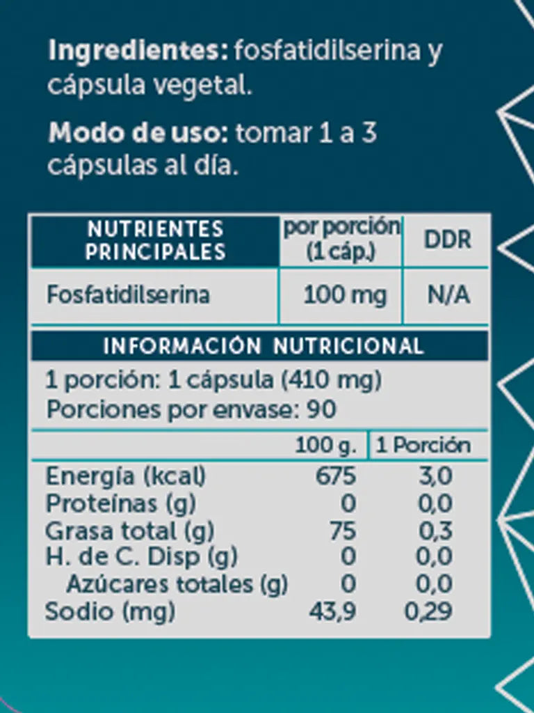 Fosfatdilserina Pure - WELLPLUS