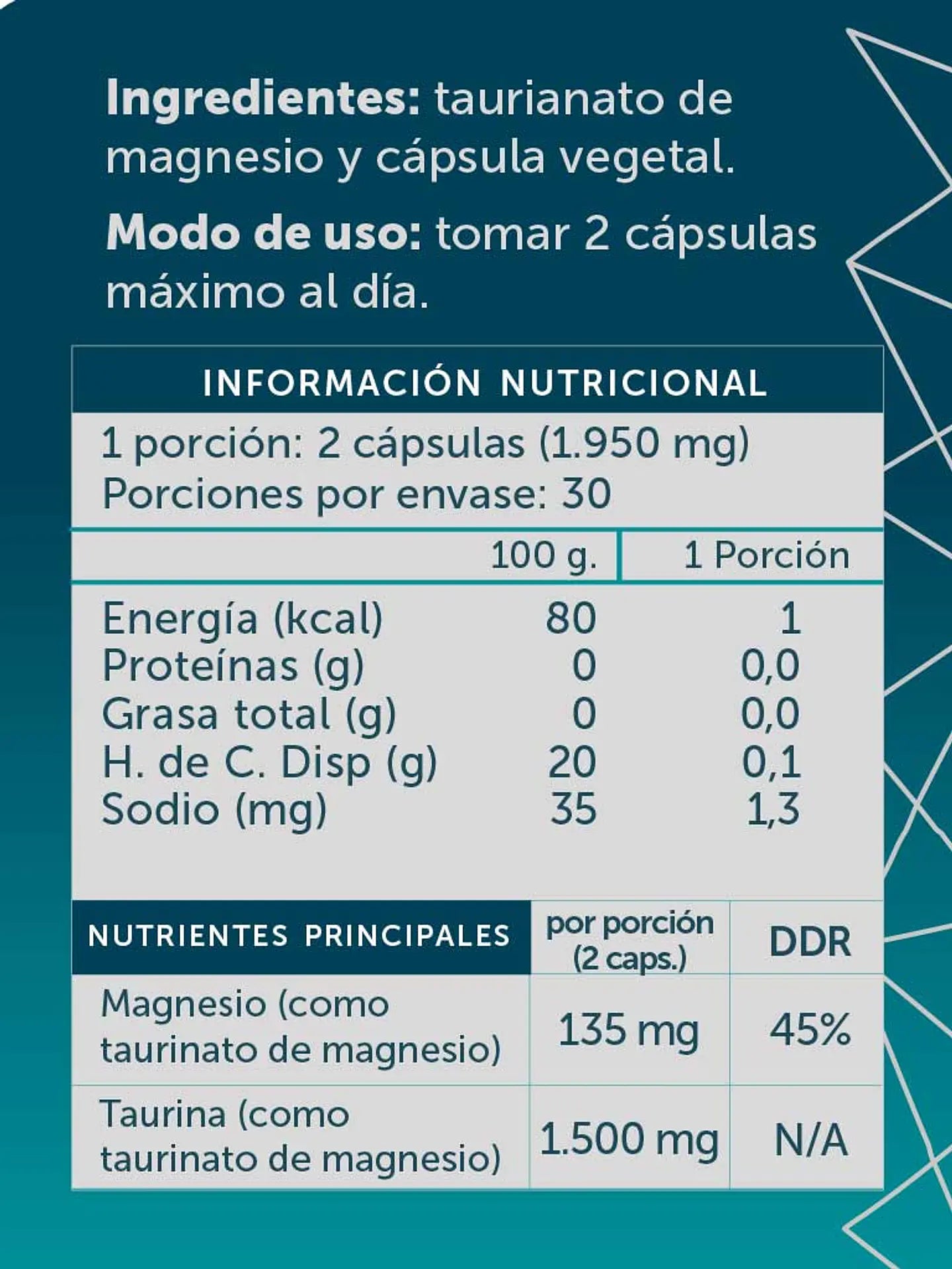 Magnesio Taurinato - WELLPLUS