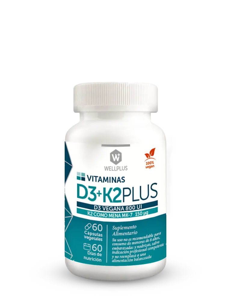 Vitamina D3-K2 Plus - WELLPLUS