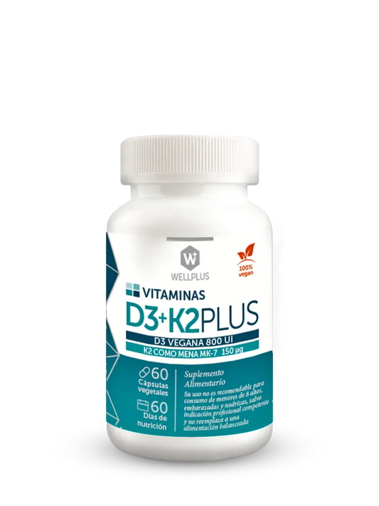 Vitamina D3-K2 Plus - WELLPLUS