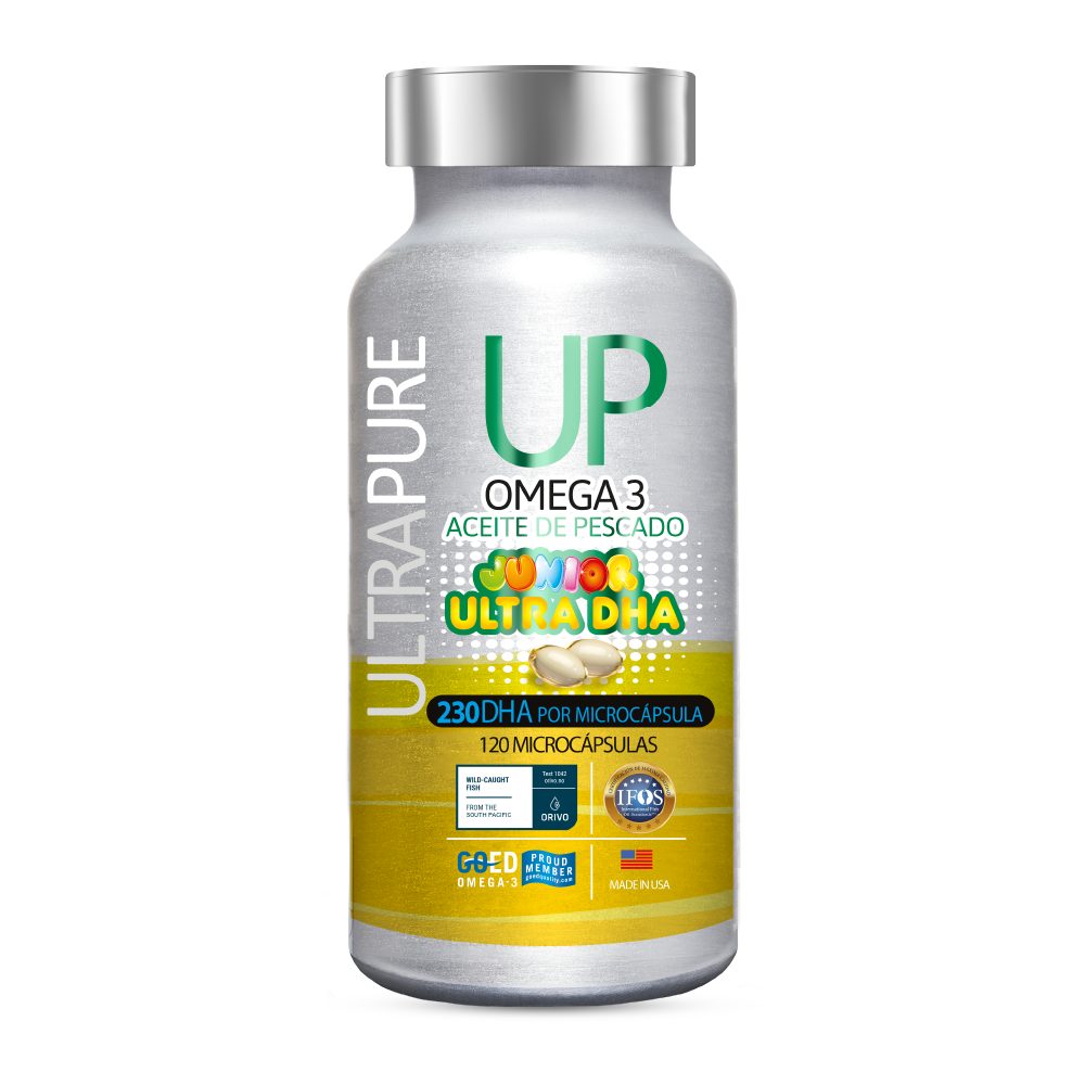 Up Omega Junior  120 cápsulas - NEWSCIENCE