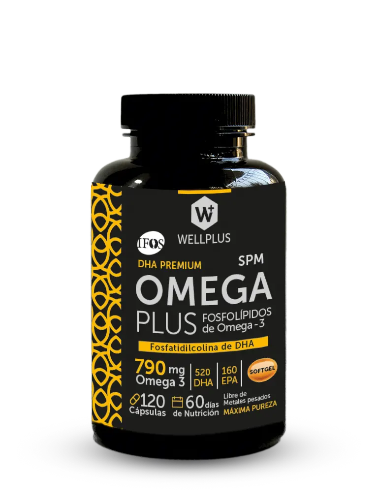 Omega PLus 790 mg 120 cápsulas - WELLPLUS