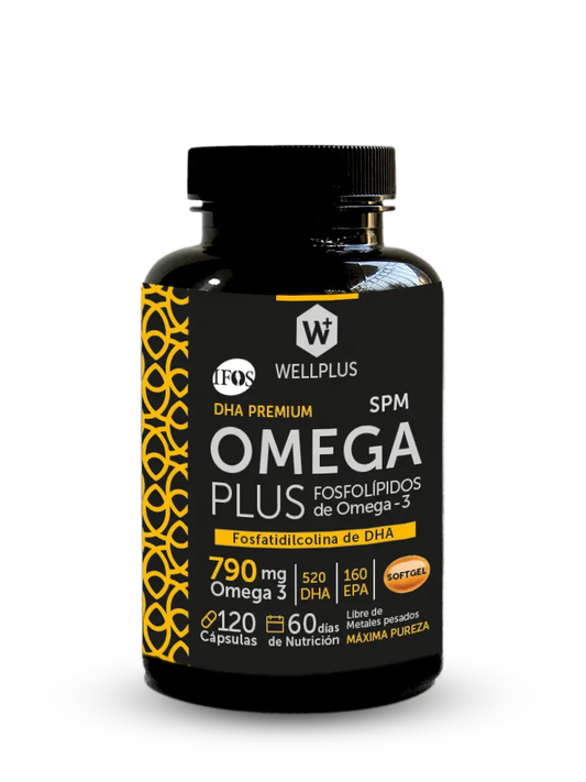 Omega PLus 790 mg 120 cápsulas - WELLPLUS