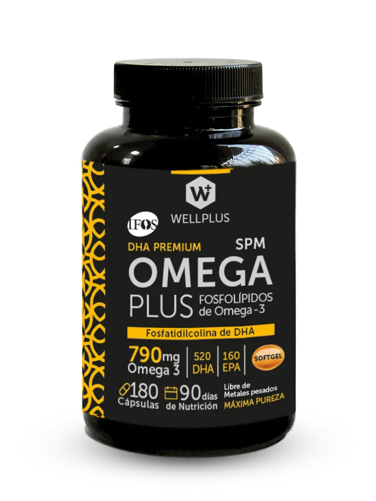 Omega PLus 790 mg 180 cápsulas - WELLPLUS