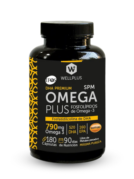 Omega PLus 790 mg 180 cápsulas - WELLPLUS