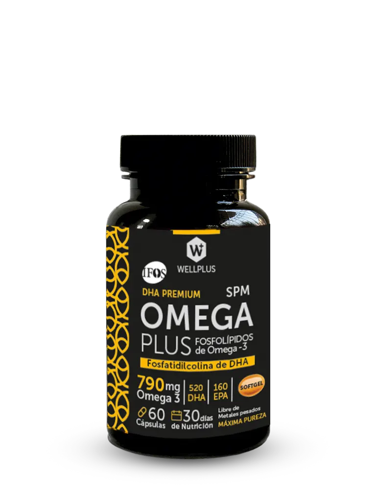 Omega PLus 790 mg 60 cápsulas - WELLPLUS
