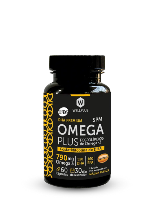 Omega PLus 790 mg 60 cápsulas - WELLPLUS