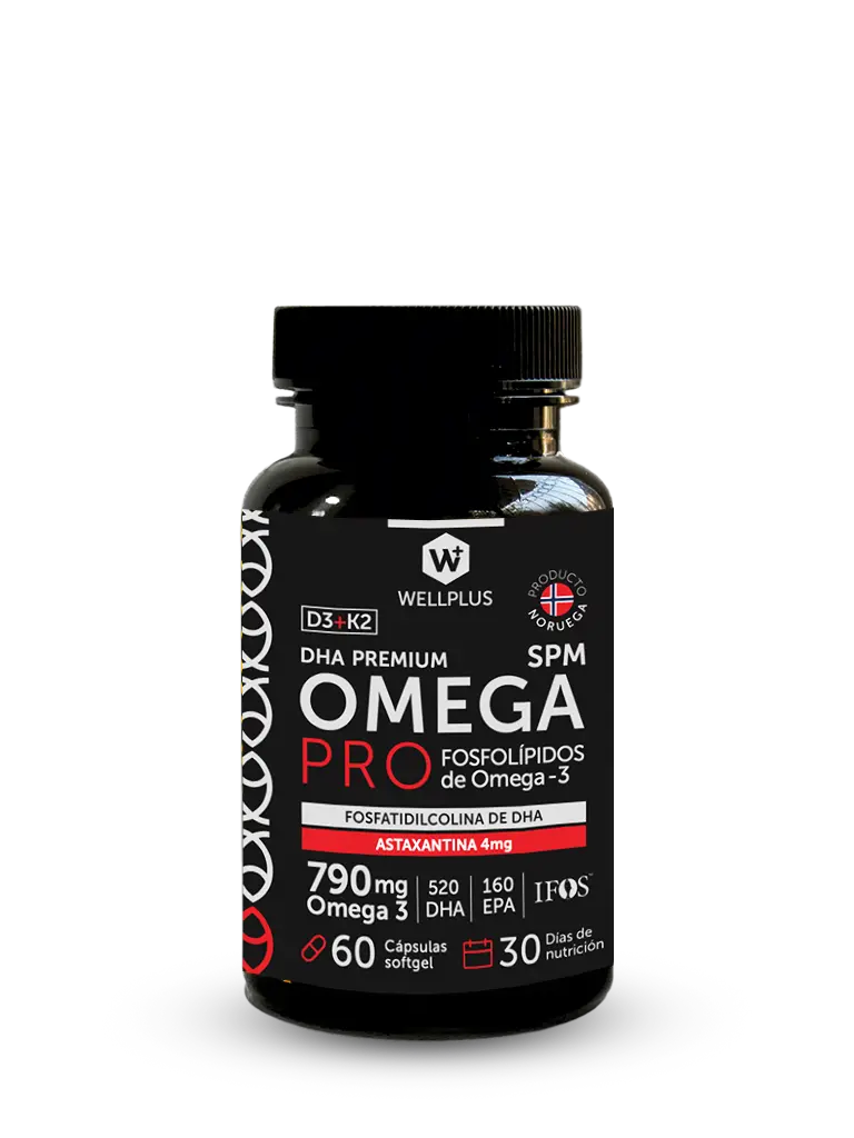 Omega Pro 790mg 60 cápsulas - WELLPLUS