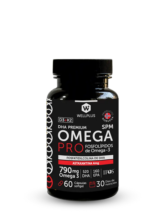 Omega Pro 790mg 60 cápsulas - WELLPLUS