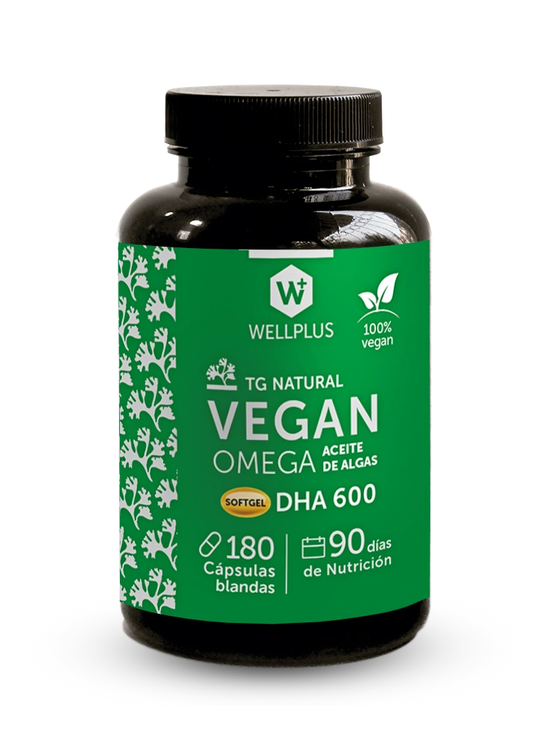 Omega vegano 180 cápsulas - WELLPLUS