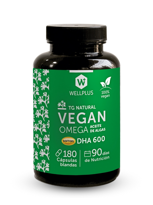Omega vegano 180 cápsulas - WELLPLUS